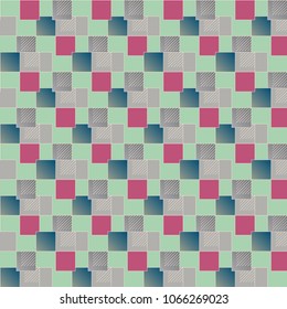 Abstract color seamless pattern for new background.