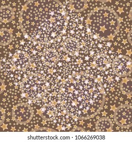 Abstract color seamless pattern for new background.