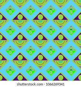 Abstract color seamless pattern for new background.