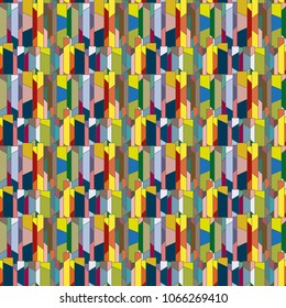 Abstract color seamless pattern for new background.