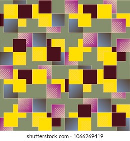 Abstract color seamless pattern for new background.