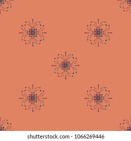 Abstract color seamless pattern for new background.