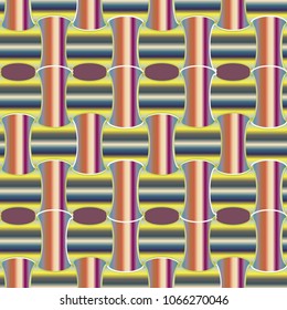 Abstract color seamless pattern for new background.
