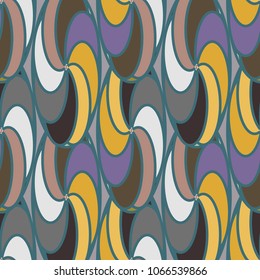 Abstract color seamless pattern for new background.