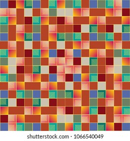 Abstract color seamless pattern for new background.