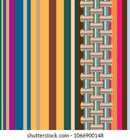 Abstract color seamless pattern for new background.