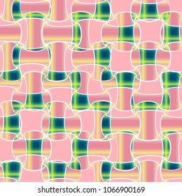 Abstract color seamless pattern for new background.