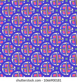 Abstract color seamless pattern for new background.