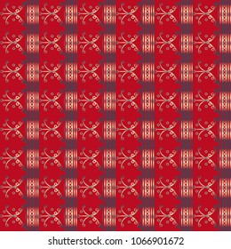 Abstract color seamless pattern for new background.