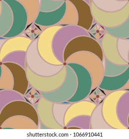 Abstract color seamless pattern for new background.