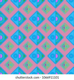 Abstract color seamless pattern for new background.