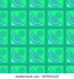 Abstract color seamless pattern for new background.
