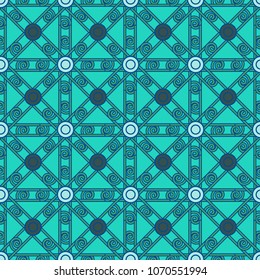 Abstract color seamless pattern for new background.