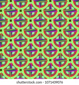 Abstract color seamless pattern for new background.