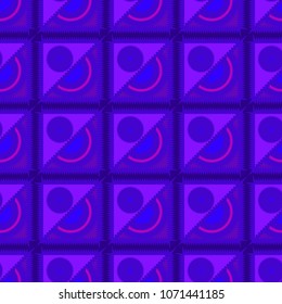 Abstract color seamless pattern for new background.
