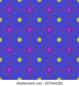 Abstract color seamless pattern for new background.