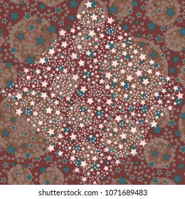 Abstract color seamless pattern for new background.