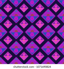 Abstract color seamless pattern for new background.