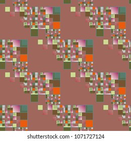 Abstract color seamless pattern for new background.