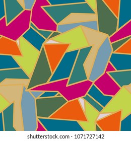 Abstract color seamless pattern for new background.