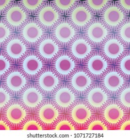 Abstract color seamless pattern for new background.