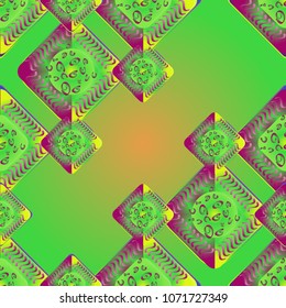Abstract color seamless pattern for new background.