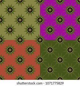 Abstract color seamless pattern for new background.