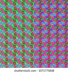 Abstract color seamless pattern for new background.