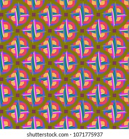 Abstract color seamless pattern for new background.