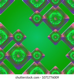 Abstract color seamless pattern for new background.