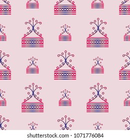 Abstract color seamless pattern for new background.