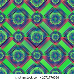 Abstract color seamless pattern for new background.