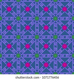 Abstract color seamless pattern for new background.