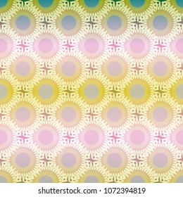 Abstract color seamless pattern for new background.