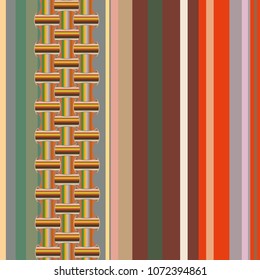 Abstract color seamless pattern for new background.