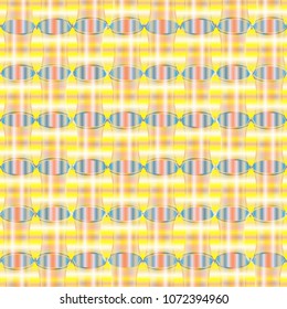 Abstract color seamless pattern for new background.