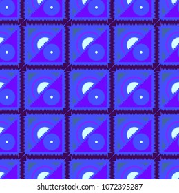 Abstract color seamless pattern for new background.