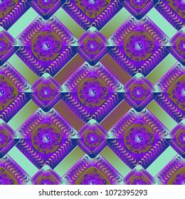 Abstract color seamless pattern for new background.