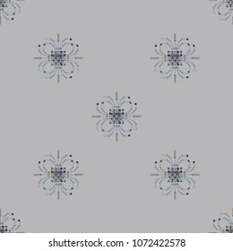 Abstract color seamless pattern for new background.