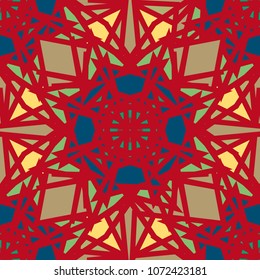 Abstract color seamless pattern for new background.