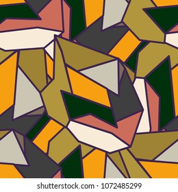 Abstract color seamless pattern for new background.