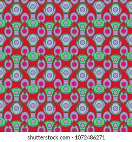Abstract color seamless pattern for new background.
