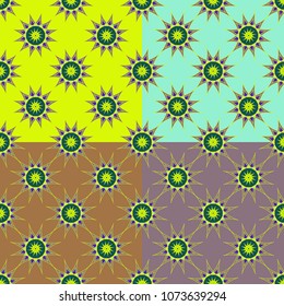 Abstract color seamless pattern for new background.