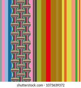 Abstract color seamless pattern for new background.