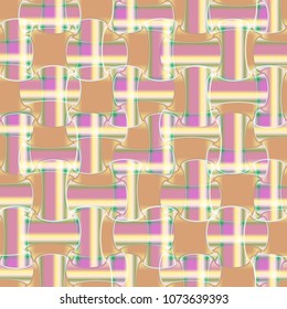 Abstract color seamless pattern for new background.