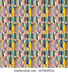 Abstract color seamless pattern for new background.