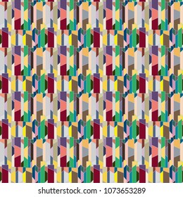 Abstract color seamless pattern for new background.