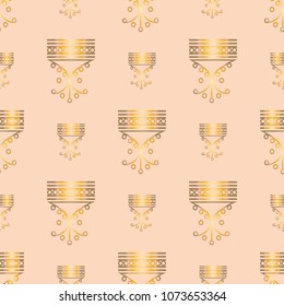 Abstract color seamless pattern for new background.