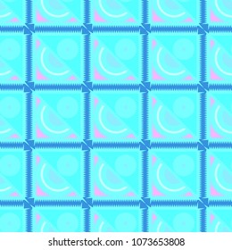 Abstract color seamless pattern for new background.