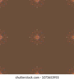 Abstract color seamless pattern for new background.